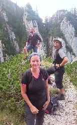 Jola  jest pierwszy raz na rumuńskiej eksploracyjnej  wyprawie