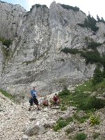 wejście na grań wygląda tak sobie...