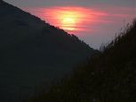 a tak wygląda bieszczadzki zachód słońca 
