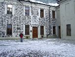 Stary Sącz - Klasztor Klarysek - dziedziniec