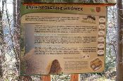 Tablica informacyjna ścieżki przyrodniczej