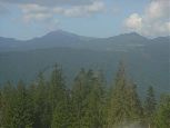 Czarnohora z podejścia na Skupową 