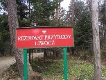 Wchodzimy do Rezerwatu Liwocz