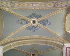 Dukla - strop kościoła (żebrowo-krzyżowy)