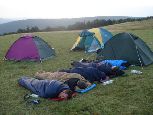 Poranek (namioty puste!)