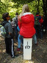 ujeżdżanie słupków granicznych