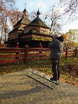 Gorajec - cerkiew pod czujnym okiem fotografa