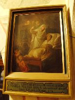 obraz ofiarowany przez uratowanego austriackiego żołnierza