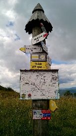 nie gardziliśmy różnymi szlakowskazami ...